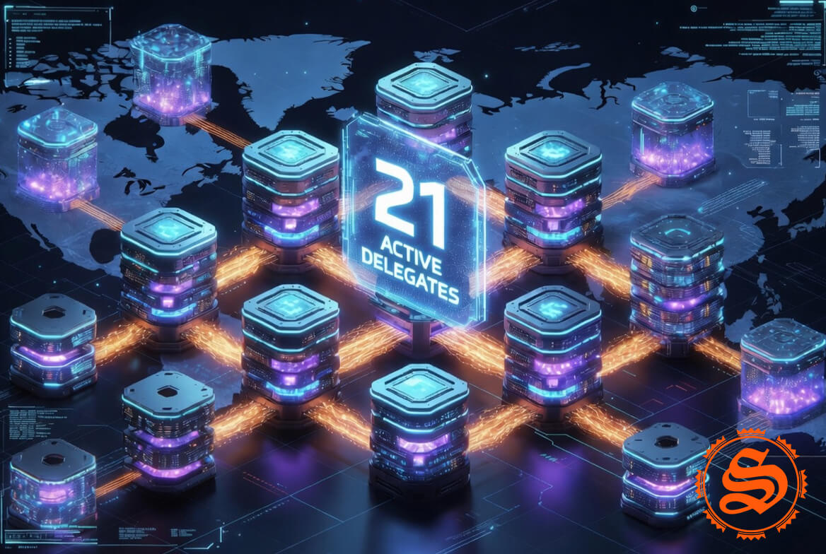 21 delegates ring topology