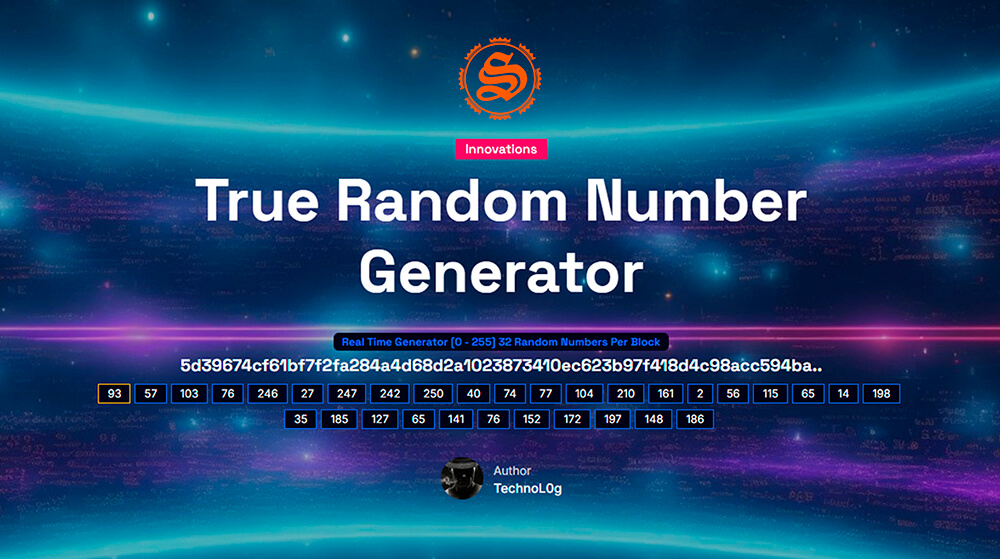 SmartHoldem TRNG code example