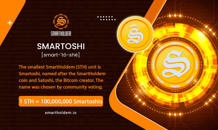 Smartoshi in SmartHoldem STH cryptocurrency