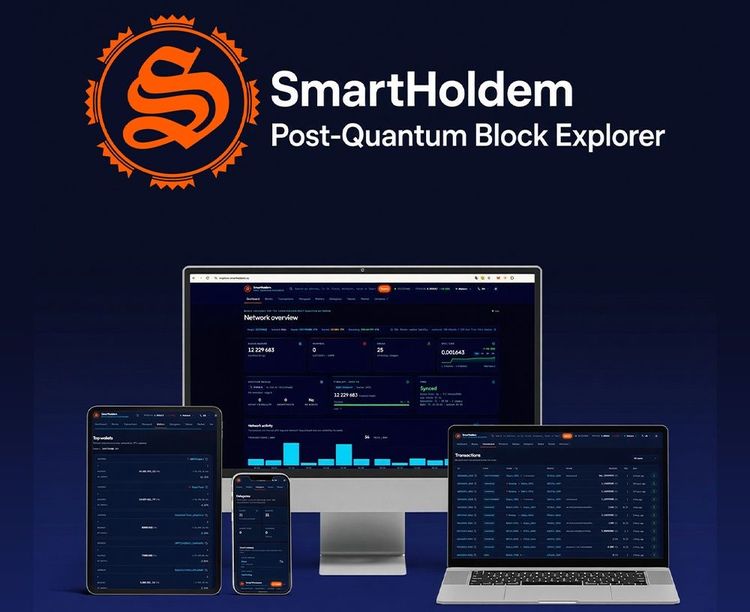 SmartHoldem Post-Quantum Block Explorer | Web 4.0 Transparency