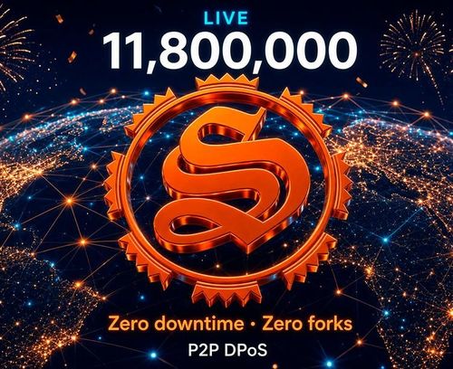 WE DID IT! BLOCK 11,800,000 IS LIVE!