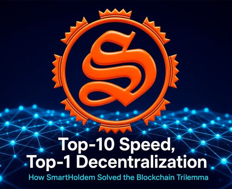 op-10 Speed, Top-1 Decentralization: How SmartHoldem Solved the Blockchain Trilemma Without Data Centers