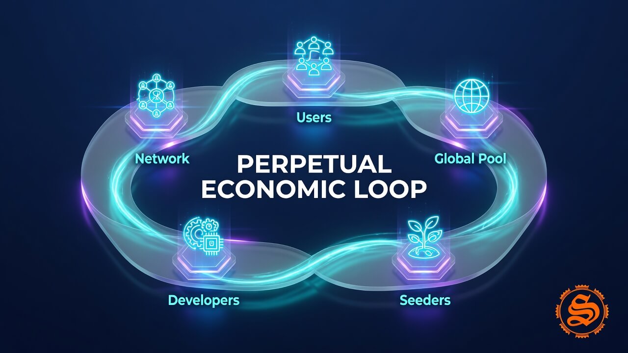 Perpetual economic loop